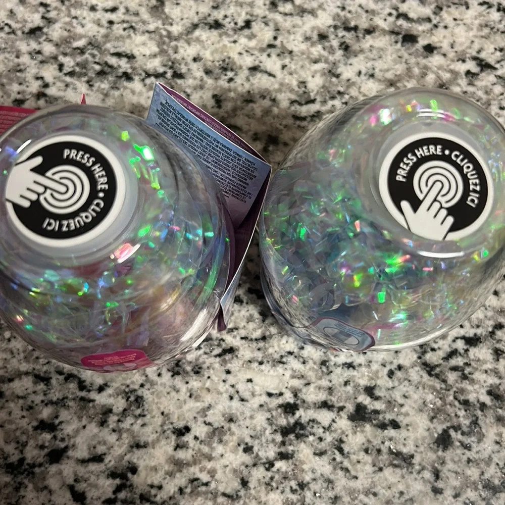 - Two Townley Children’s Cosmetics Kits in Light Up Jars/Banks